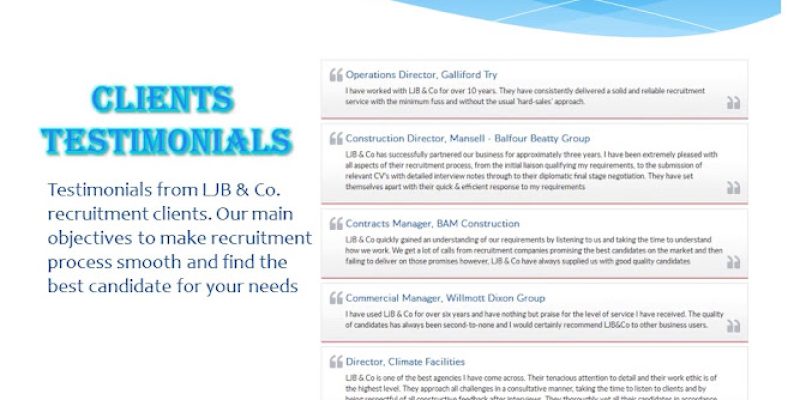 LJB Construction Recruitment Agency | UK’s Construction Jobs & Recruitment